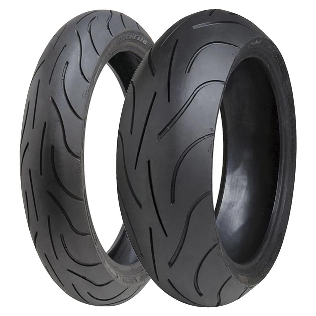 thumbnail image 2 of Reifen Satz MICHELIN PILOT POWER 2CT 190/50 ZR17 73W 120/70 ZR17 58W Motorradreifen Set Paar 2 of 10